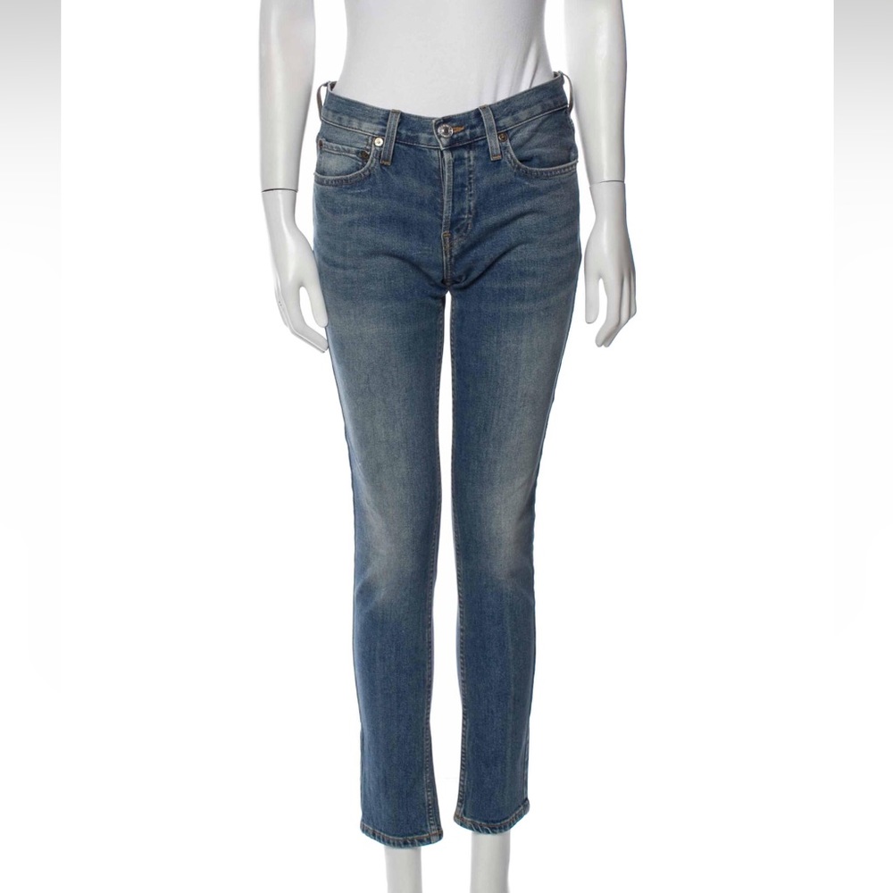 RE/DONE LEVIS Mid-rise Skinny Leg Jeans Sz 27